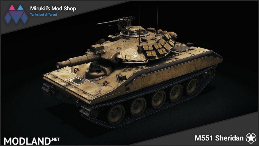 Mirukii's M551 Sheridan Remodel [1.5.1.0]